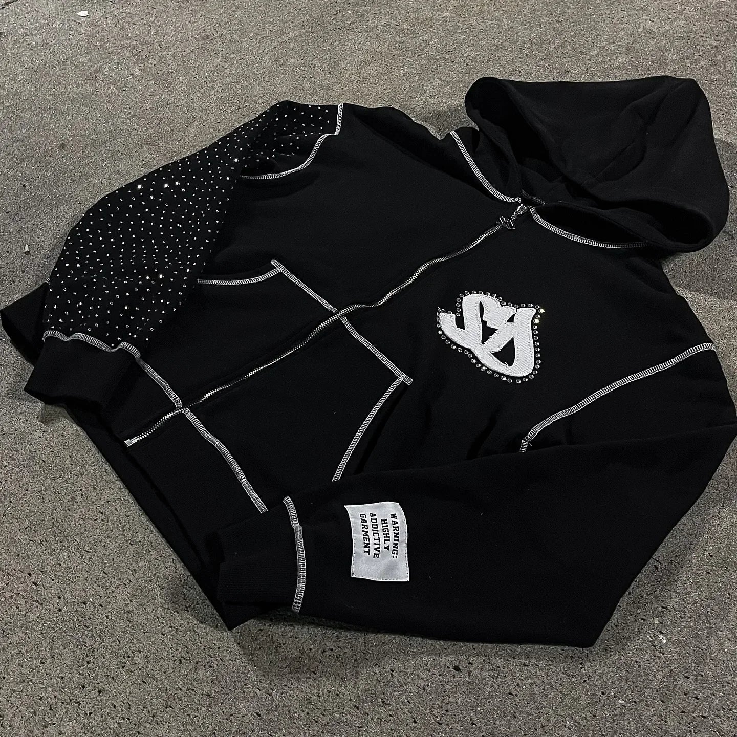 HOODIE HIGH FASHION Y2K