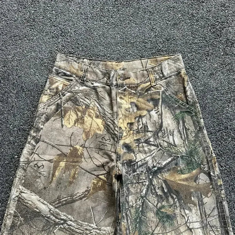 TROUSER CAMOUFLAGE CARGO Y2K