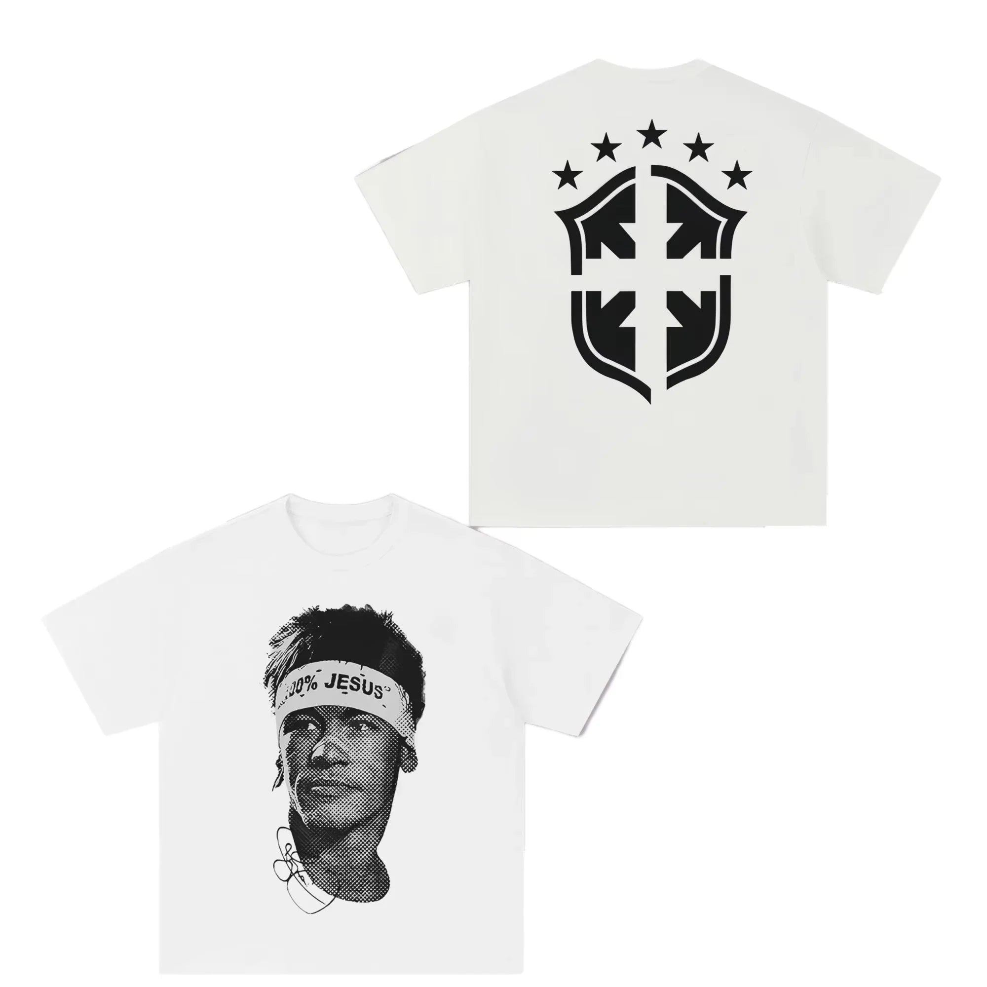 FOOTBALL STARS T-SHIRT Y2K