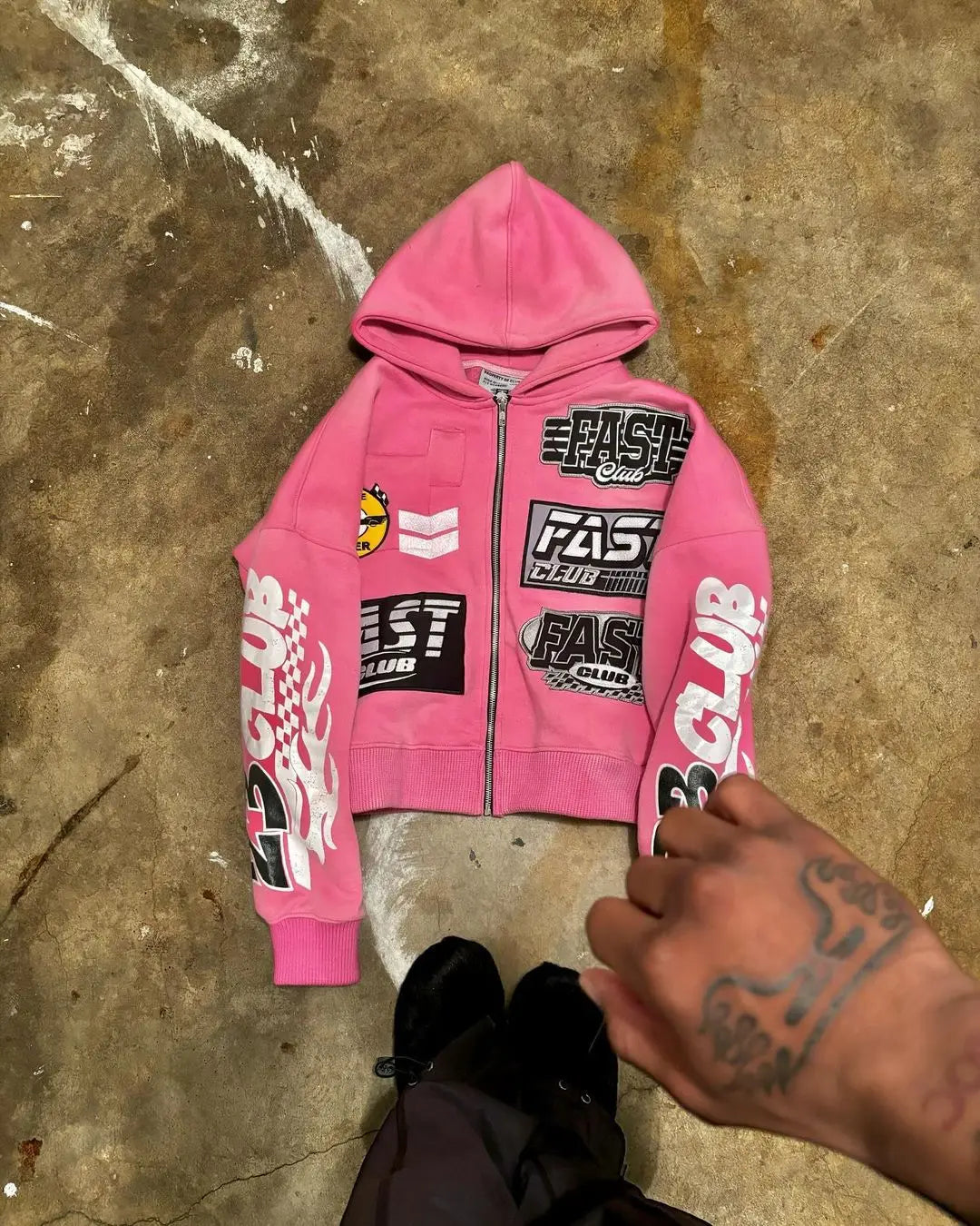 HOODIE HIGH FASHION Y2K