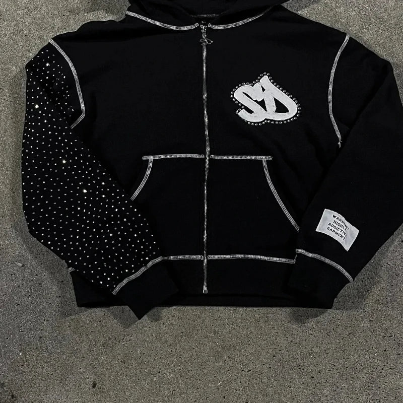 HOODIE HIGH FASHION Y2K