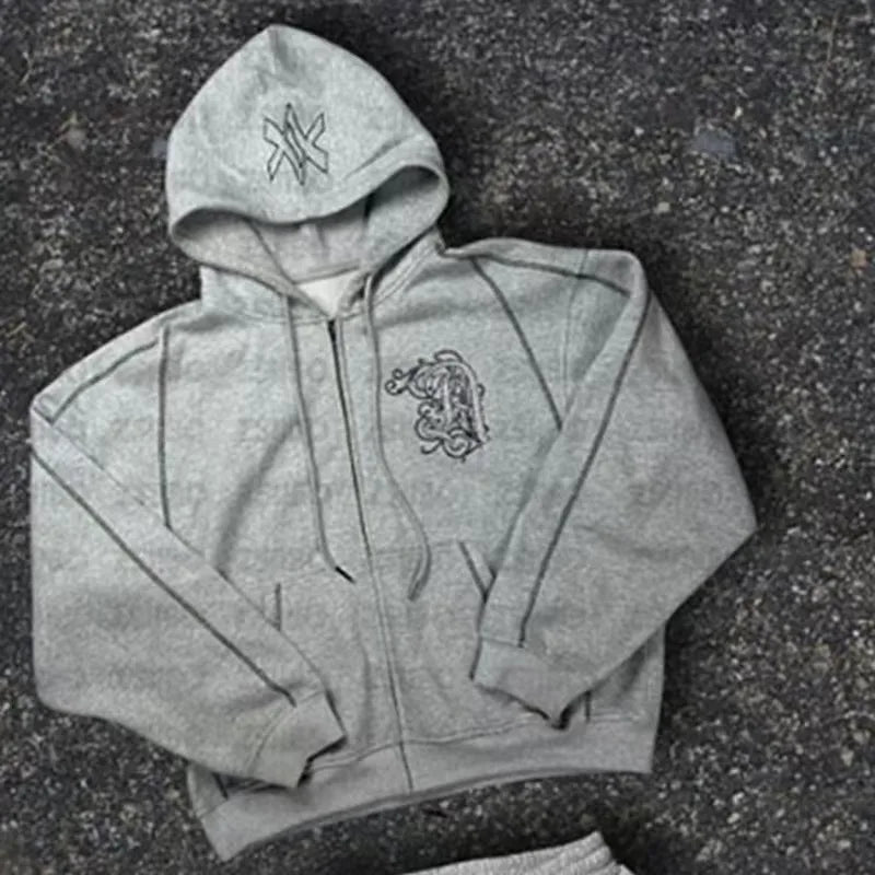 SET AMERICAN Y2K ZIPPER