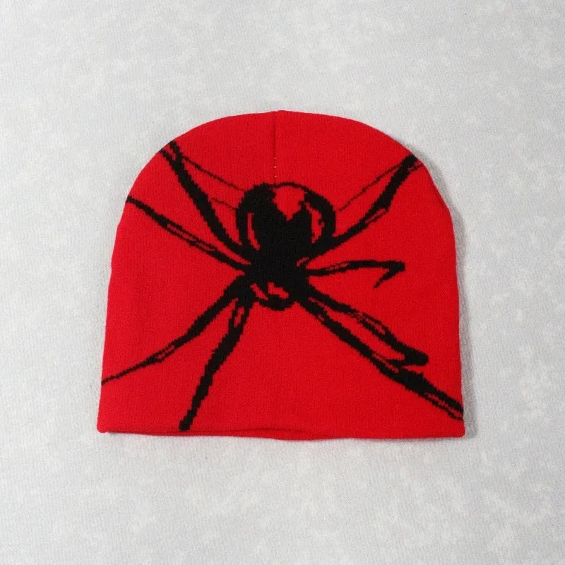 BEANIE Y2K FASHION SPIDER
