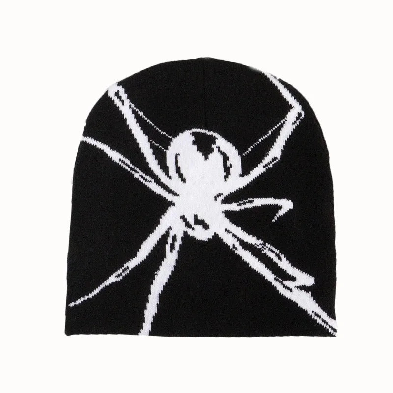 BEANIE Y2K FASHION SPIDER