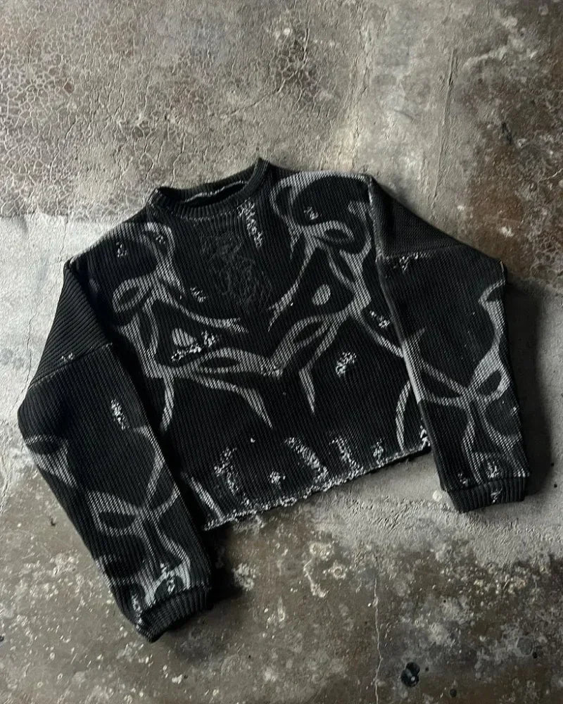 SWEATER Y2K RETRO STYLE