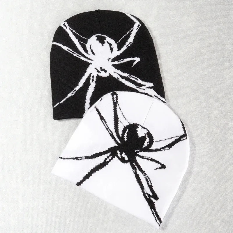 BEANIE Y2K FASHION SPIDER