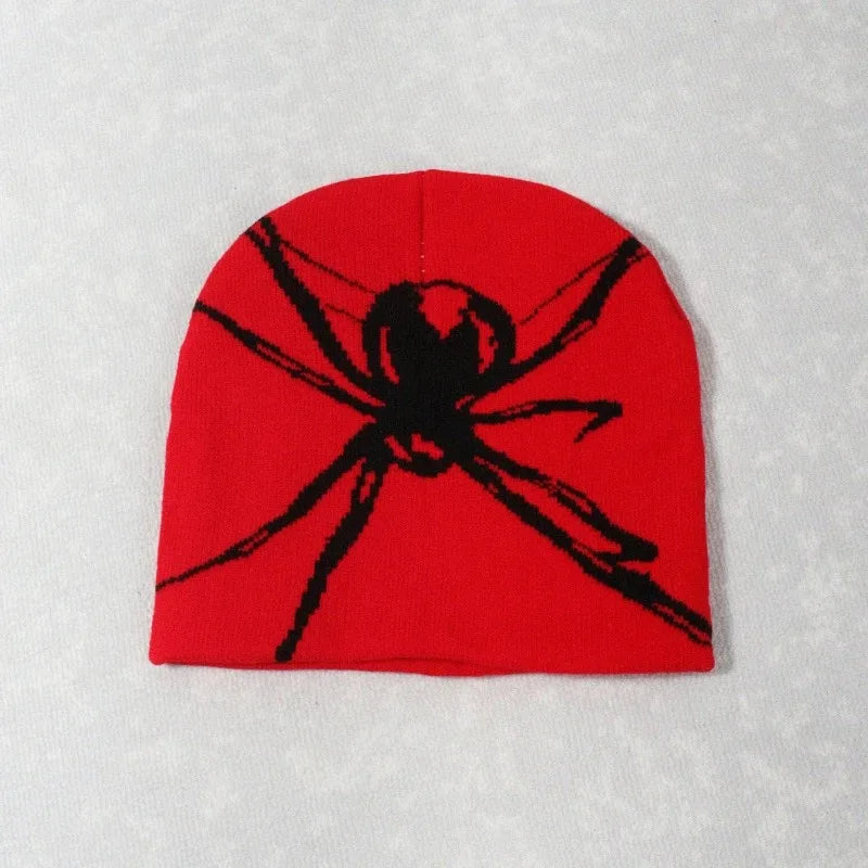 BEANIE Y2K FASHION SPIDER