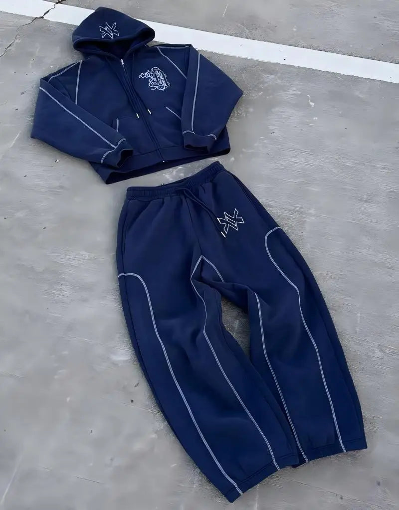 SET AMERICAN Y2K ZIPPER