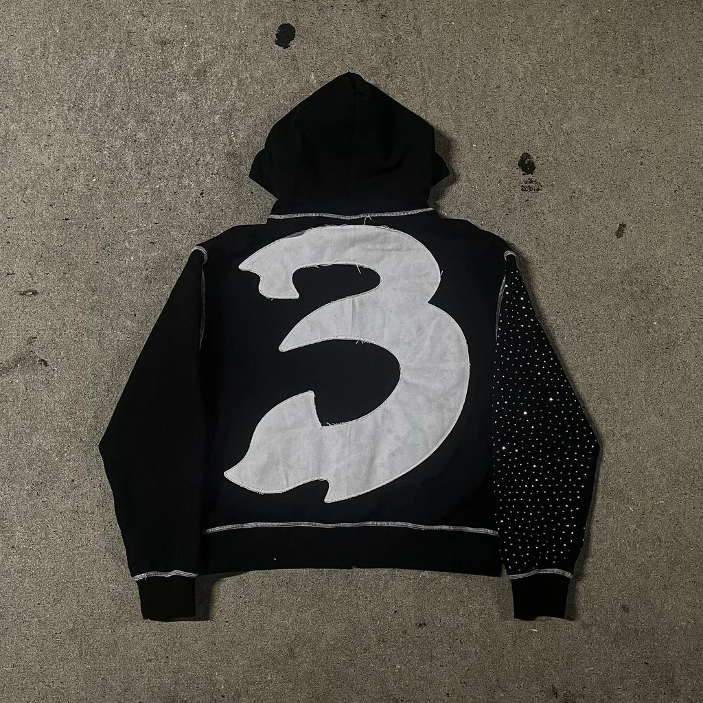 HOODIE HIGH FASHION Y2K