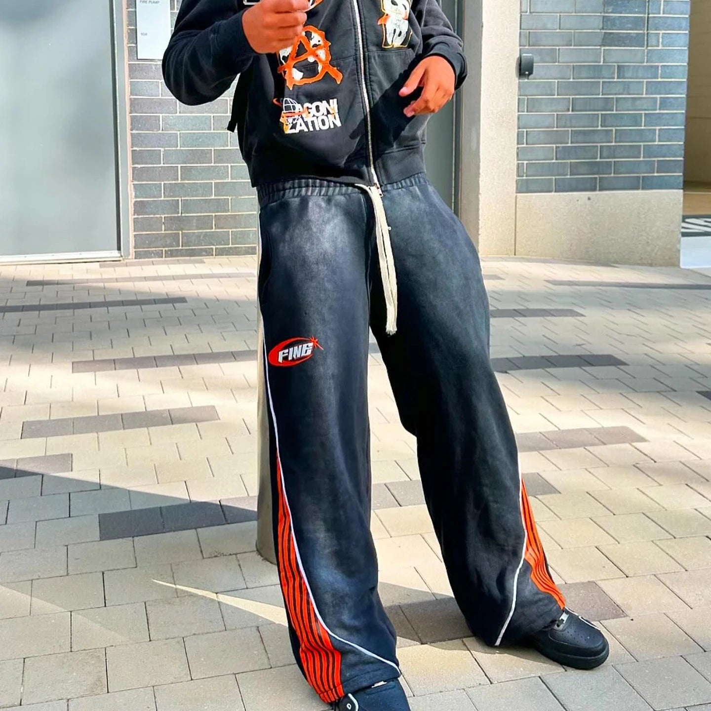 SWEATPANTS NEW AMERICAN JOGGER Y2K