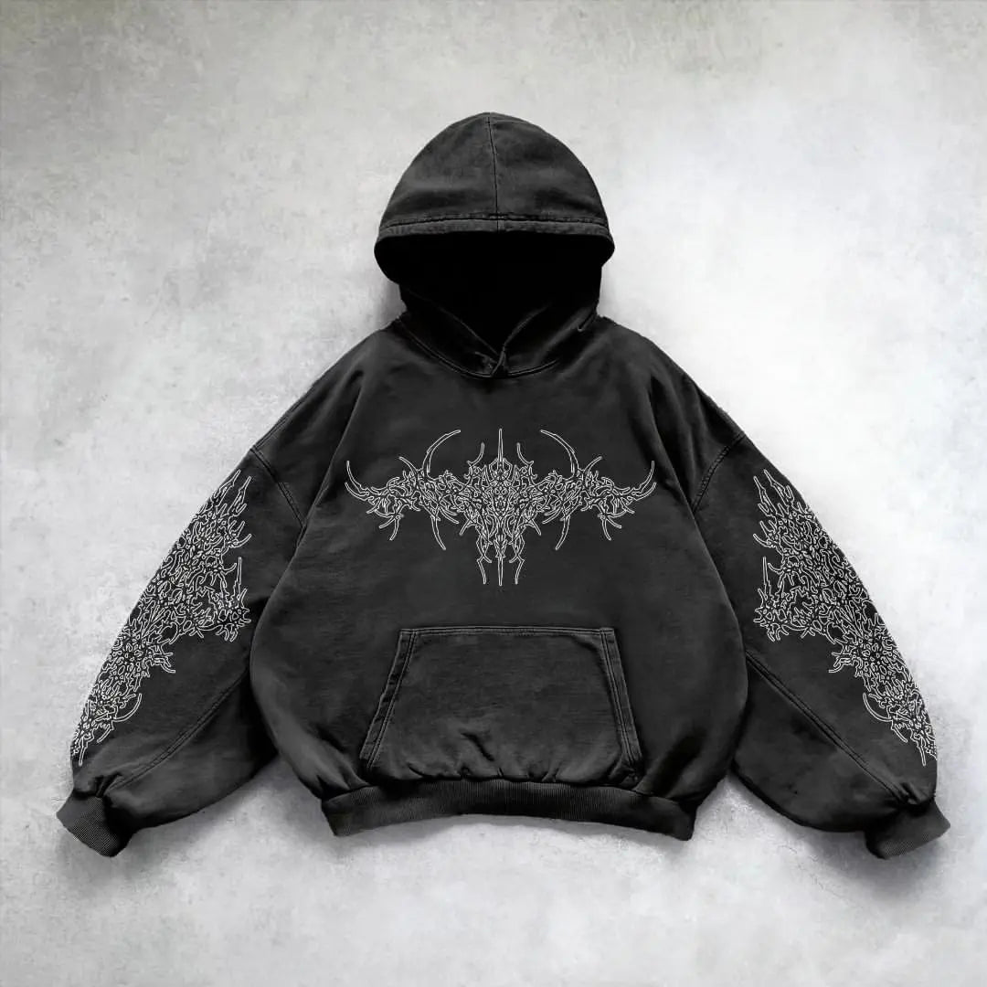 HOODIE Y2K VINTAGE PUNK
