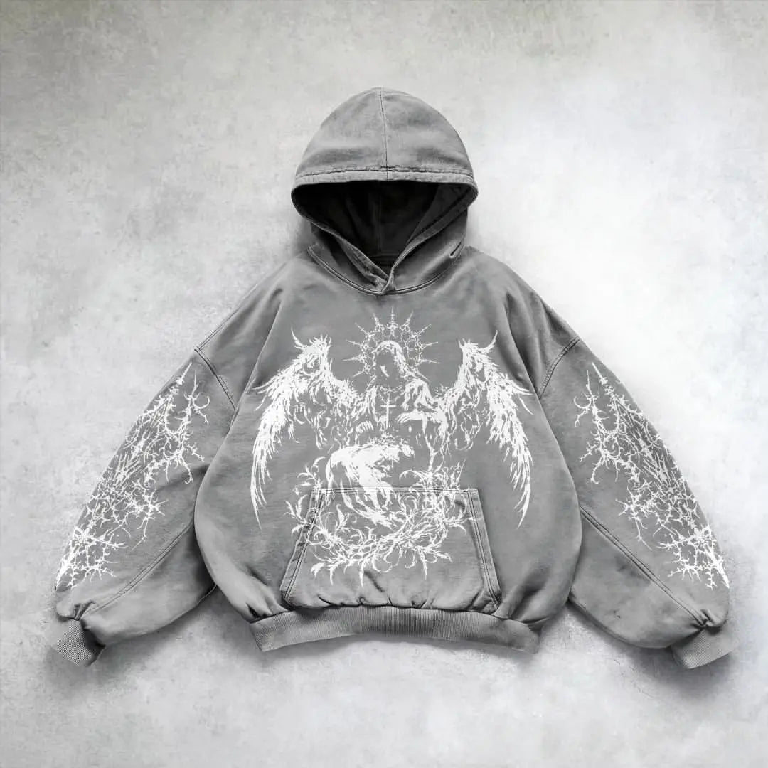 HOODIE Y2K VINTAGE PUNK