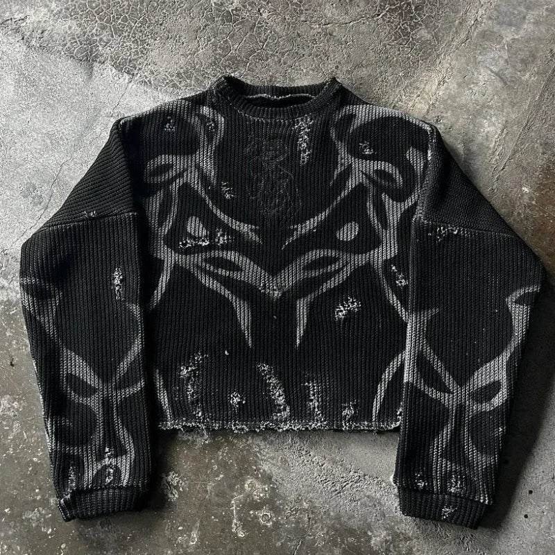 SWEATER Y2K RETRO STYLE