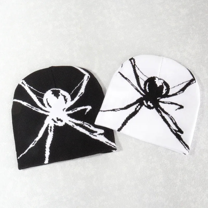 BEANIE Y2K FASHION SPIDER