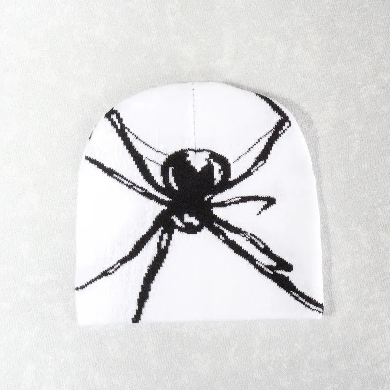 BEANIE Y2K FASHION SPIDER