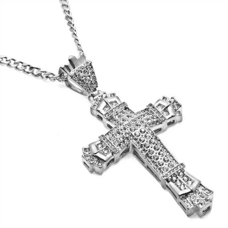 CHAIN PENDANT CROSS STYLE