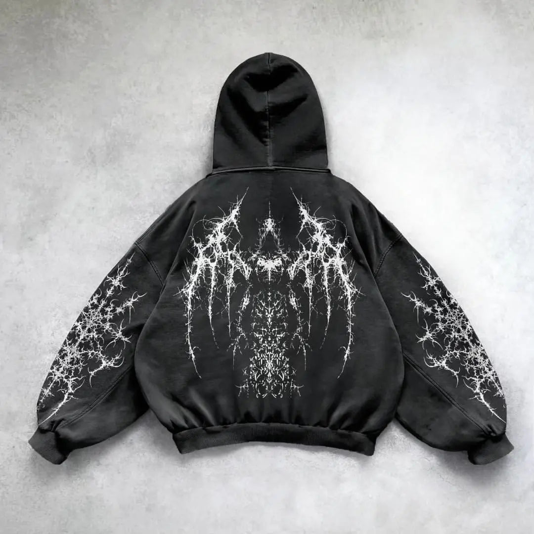HOODIE Y2K VINTAGE PUNK