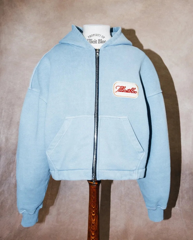 HOODIE ZIPPER FASHION Y2K