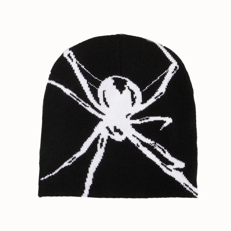BEANIE Y2K FASHION SPIDER